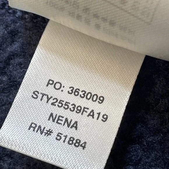 Patagonia Better Sweater Hoody Fleece Jacket womens Large Navy Blue Full Zip - Picture 5 of 12